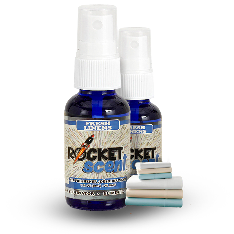 Concentrated Air Fresheners Odor Eliminator Fresh Linen | Rocketscent