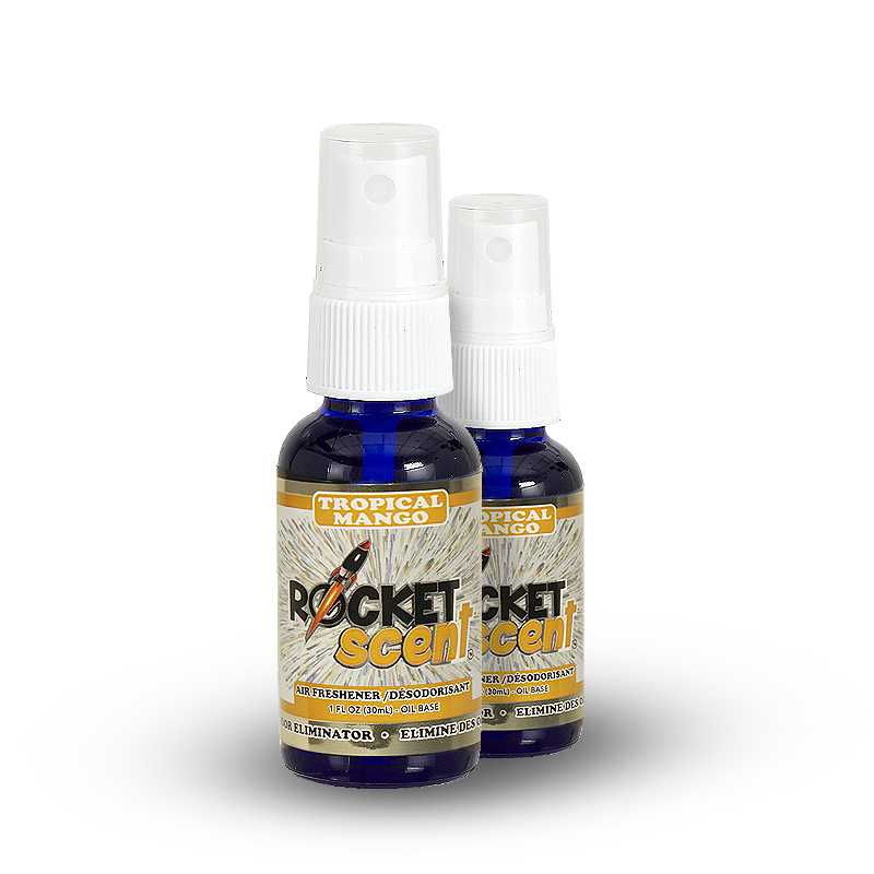 RocketScent | Tropical Mango Odor Eliminator Concentrated Air Fresheners